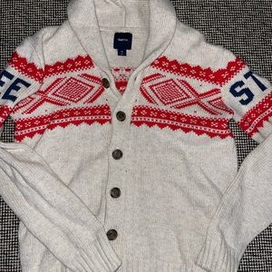 Kids Gap Boys Mock Neck Sweater